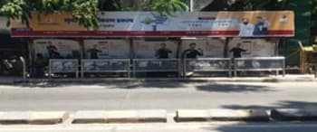 Advertising on Bus Shelter in Vile Parle 48498