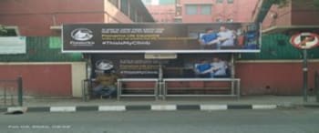 Advertising on Bus Shelter in Chembur 98652