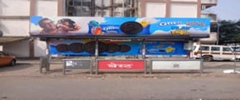 Advertising on Bus Shelter in Mahim 98793
