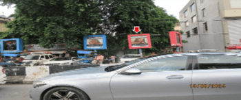Advertising on Pole Kiosk in Lajpat Nagar 100366