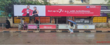 Advertising on Bus Shelter in Worli 101965