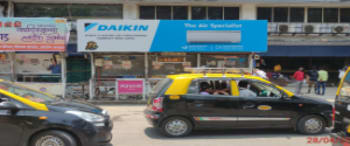 Advertising on Bus Shelter in Churchgate 102215