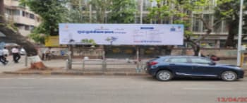 Advertising on Bus Shelter in Churchgate 102224