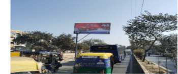 Advertising on Hoarding in Sadar Bazaar 102891