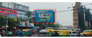 Advertising on Hoarding in Raja Bazar 104236