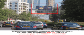 Advertising on Hoarding in Worli 106286