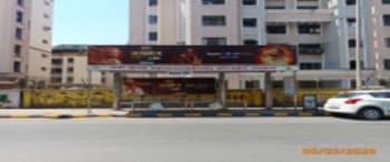 Advertising on Bus Shelter in Kopar Khairane 107680
