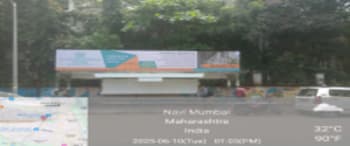 Advertising on Bus Shelter in Ghansoli 107749