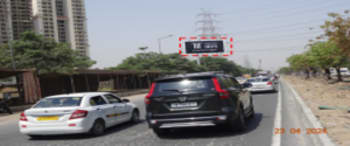 Advertising on Hoarding in Sector 69 110319