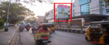 Advertising on Hoarding in Chennai 111127