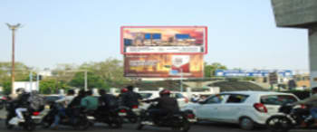 Advertising on Hoarding in Nava Vadaj 111358