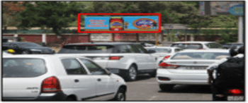 Advertising on Bus Shelter in Prahlad Nagar 112418