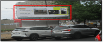 Advertising on Bus Shelter in Thaltej 112437