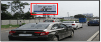 Advertising on Hoarding in Makarba 112456