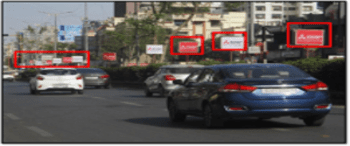 Advertising on Pole Kiosk in Prahlad Nagar 112472