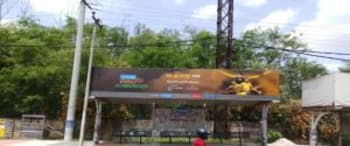 Advertising on Bus Shelter in Kondapur