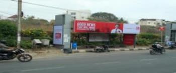 Advertising on Bus Shelter in Banjara Hills  61170