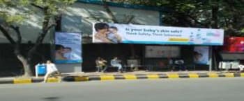 Advertising on Bus Shelter in Banjara Hills  61167