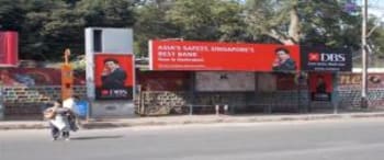 Advertising on Bus Shelter in Banjara Hills  61163