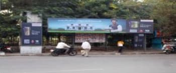 Advertising on Bus Shelter in Abids  61113