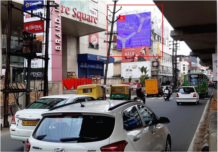 Hoarding in Shenoys 71177 Advertising Rates