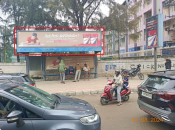 Advertising on Bus Shelter in HBR Layout  94831